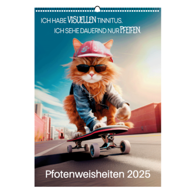 Pfotenweisheiten 2025 - Cover